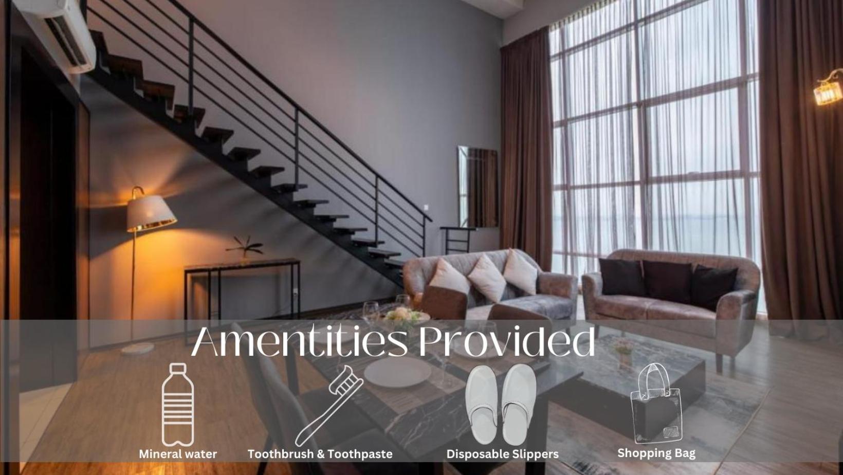 Loft Pano Seaview Suite 2 Bedroom By The Only Bnb Jelutong Luaran gambar